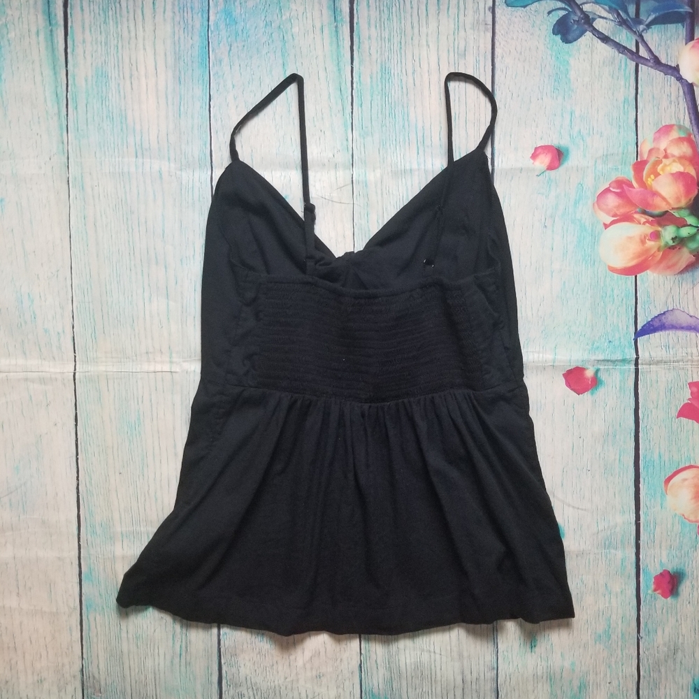 Old Navy black semi-fitted camisole size S - Picture 3 of 5